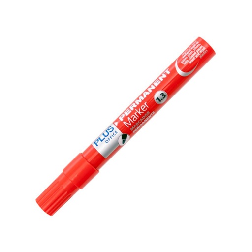 [080301] ROTULADOR PLUS MARKER ROJO