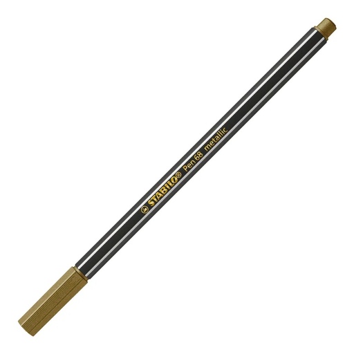 [120677] ROTULADOR STABILO PEN 68 METALIZADO ORO