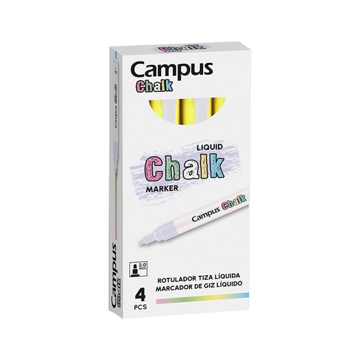 [081686] ROTULADOR TIZA LIQUIDA CHALK AMARILLO