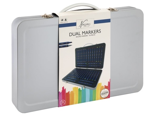 [624255] ROUND DUAL MARKER 36P AR0135/GE