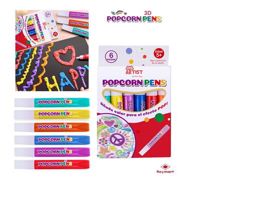 [881658] SET 6 ROTULADORES 3D AB-0346