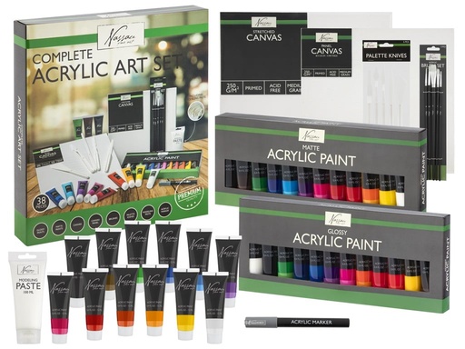 [000473] SET ACRÍLICO 38 PIEZAS