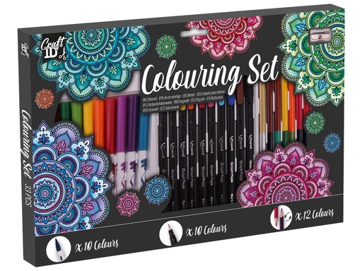 [653150] SET COLOREAR 33 PIEZAS CR5005