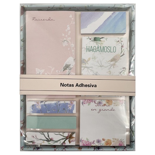 [003269] SET ESCRITORIO PAJAROS 8 PZ.