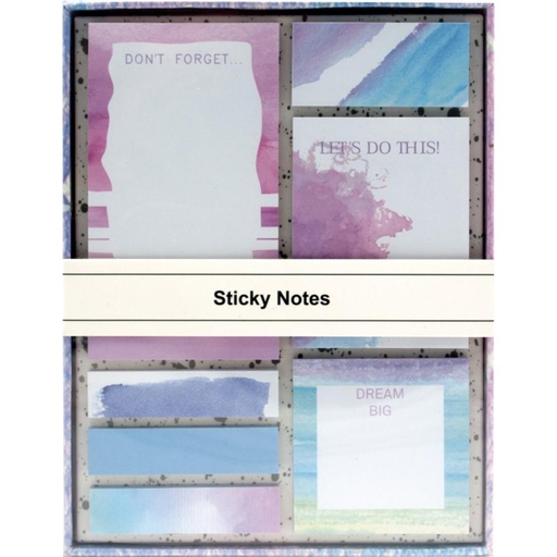 [002625] SET ESCRITORIO WATERCOLOR 8PCS