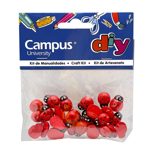 [630967] SET MANUALIDADES CAMPUS MARIQUITAS 30UD