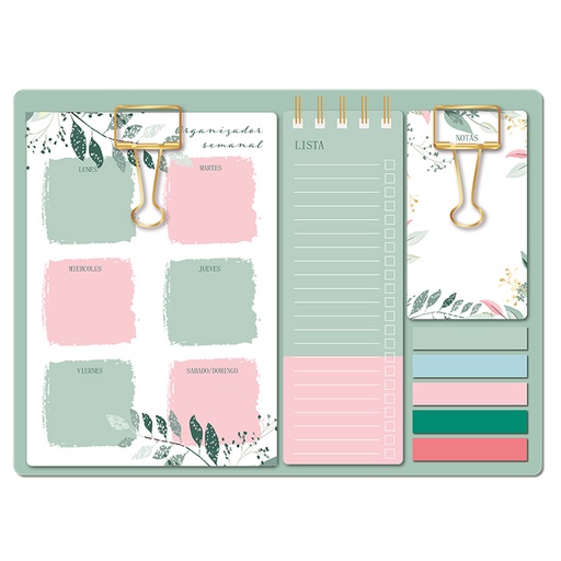 [003332] SET ORGANIZADOR SEMANAL CAMPUS