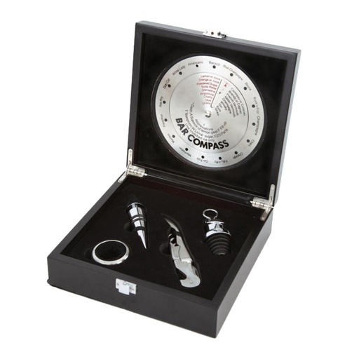 [785233] SET VINO C/COMPAS 17011A