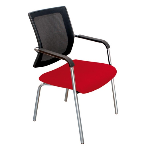 [260236] SILLA MESH COLOR RJ/NEG.