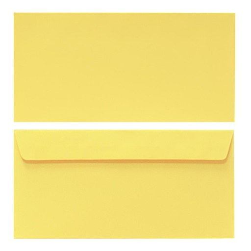 [029597] SOBRE COLOR 110*220 AMARILLO P/25