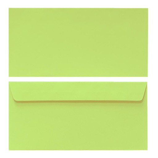 [029598] SOBRE COLOR 110*220 VERDE MEDIO P/25