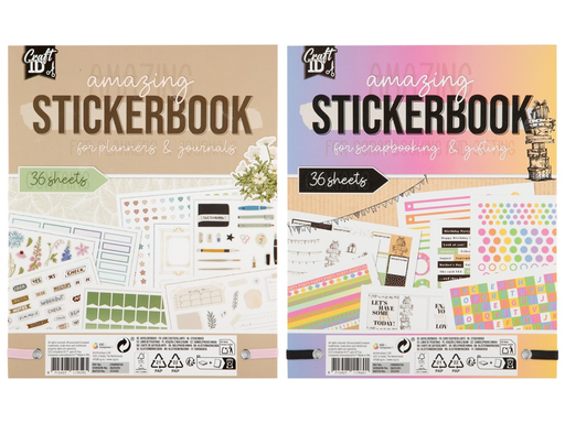 [926869] STICKERBOOK 18X22 CR6009/GE