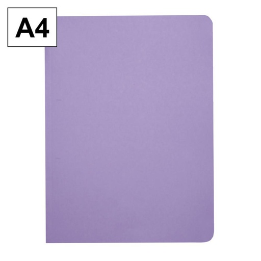 [180720] SUBCARPETA CARTULINA PLUS OFFICE A4 200G LILA 25UD