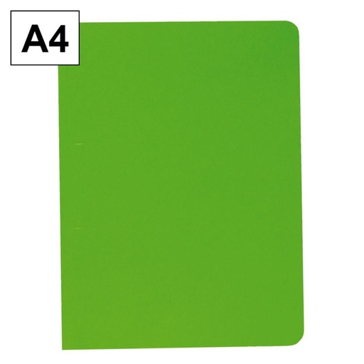 [180008] SUBCARPETA PLUS A4 210G VERDE 25UD