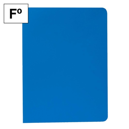 [181338] SUBCARPETA PLUS Fº 210G AZUL MARINO 25UD