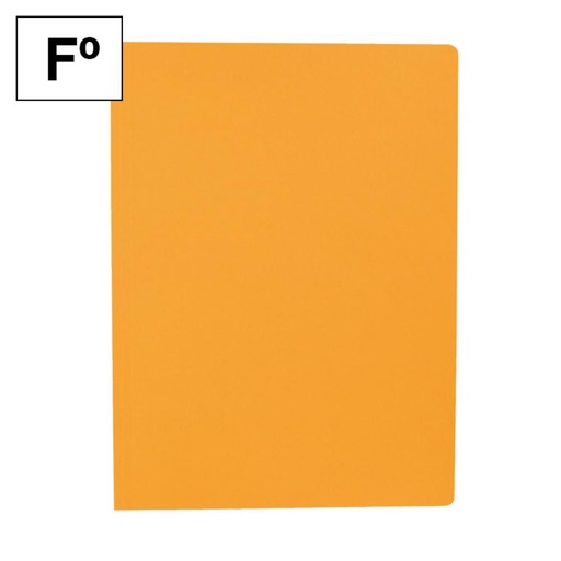 [180012] SUBCARPETA PLUS Fº 200G NARANJA 25UD