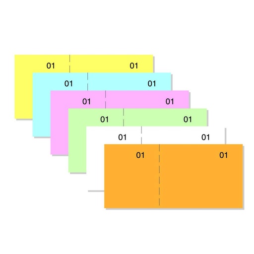 [001412] TALONARIO CAJA AMARILLO T-29