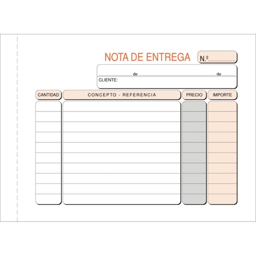 [001404] TALONARIOS ENTREGAS 8º ORIGINAL T-32