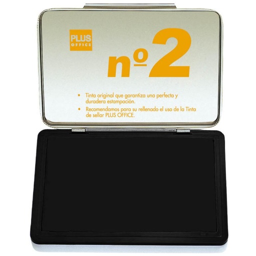 [040146] TAMPON MAKRO P.Nº 2 NEGRO MEDIANO