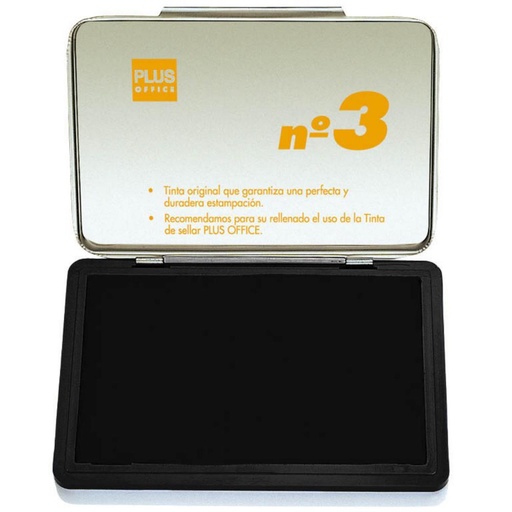 [040151] TAMPON MAKRO P.Nº 3 NEGRO PEQUEÑO