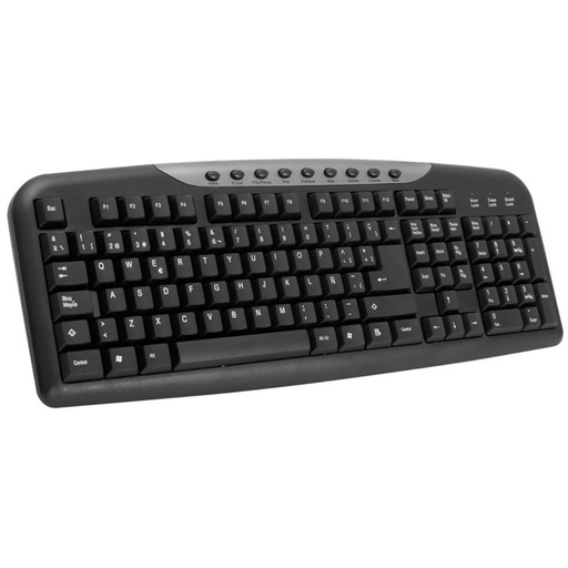 [130506] TECLADO MAKRO MULTIMEDIA USB