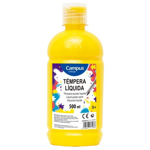 [630385] TEMPERA 500gr.LIQ. AMARILLO