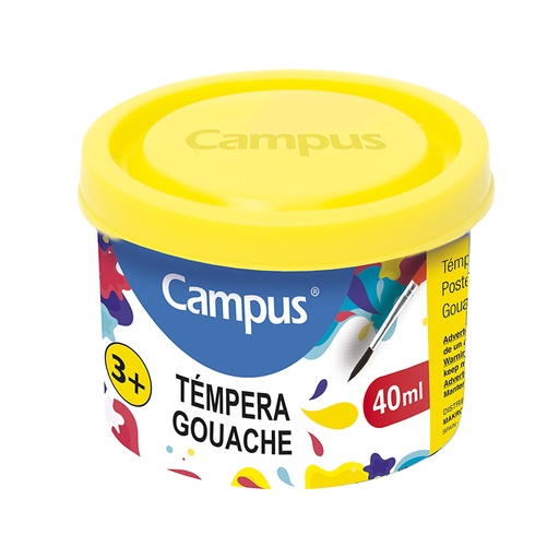 [630397] TEMPERA CAMPUS 40ML AMARILLO