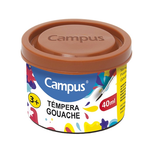 [630380] TEMPERA CAMPUS 40ML MARRON