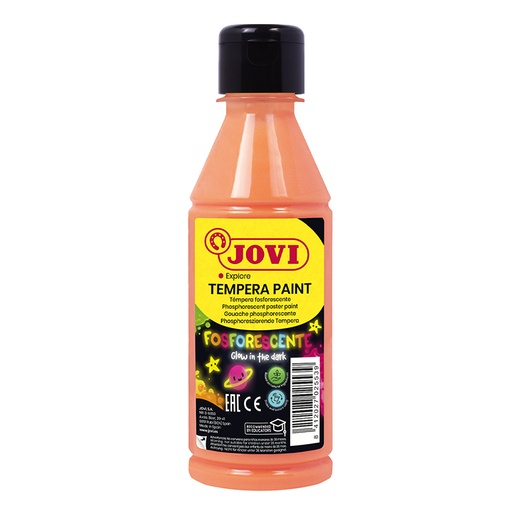 [649842] TEMPERA JOVI 250/ML FLUOR NARANJA