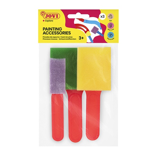 [649886] TEMPERA JOVI B/PINCEL GRANDE ESPUMA