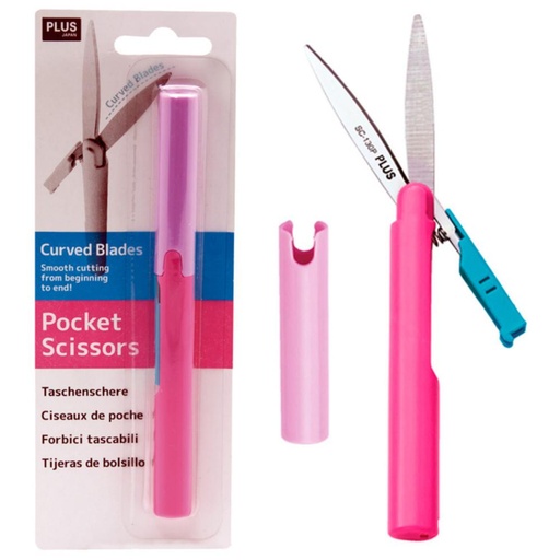 [040708] TIJERA JAPAN BOLSILLO ROSA