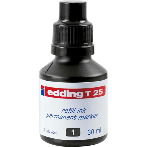 [080303] TINTA EDDING BTK25 NEGRO