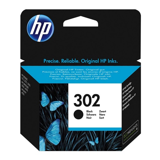 [165976] TINTA HP Nº302 F6U66AE NEGRO