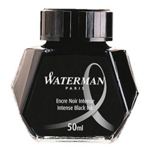 [119600] TINTERO WATERMAN 50CL NEG.MAKR