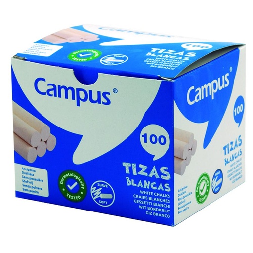 [630778] TIZA BLANCA CAMPUS C/100
