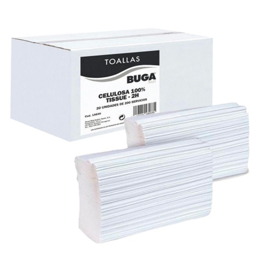 [749375] TOALLA Z-2C BUGA RECICLADA 200