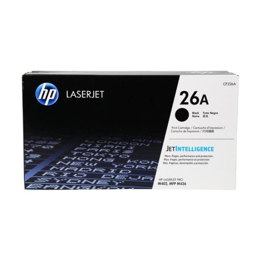 [165978] TONER HP 26A CF226A NEGRO