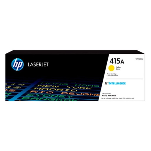 [165189] TONER HP 415A W2032A AMARILLO