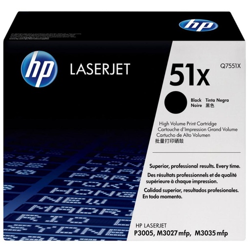 [167971] TONER HP 51X NEGRO Q7551X