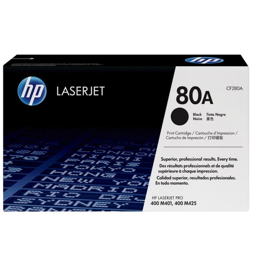 [166323] TONER HP 80A CF280A NEGRO