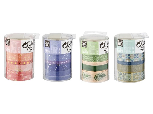 [881017] WASHI TAPE 6 PCS CR3008/GE