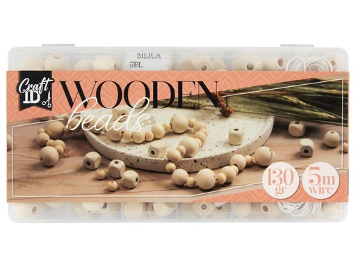 [926851] ABALORIOS MADERA SET 130G CR1405/GE