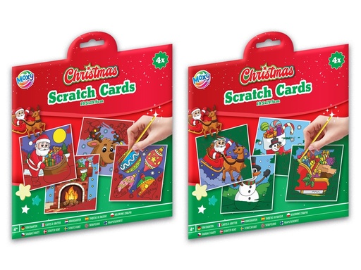 [624299] XMAS 4 SCRATCH CARD 800053