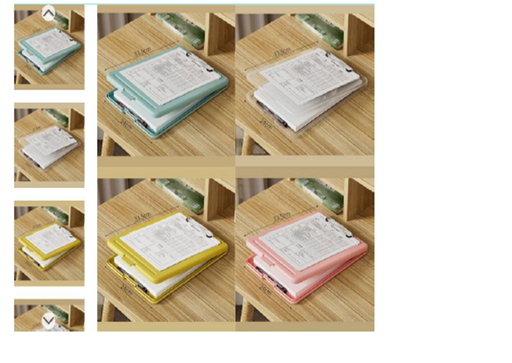 [972165] CARPETA BASE ESCRITURA C/ CLIP 4 COL