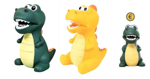 [972145] HUCHA  DINO M PVC FIGURA