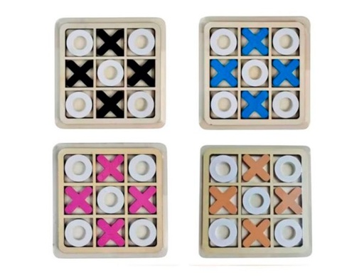 [972140] JUEGO DE MADERA 3 EN RAYA