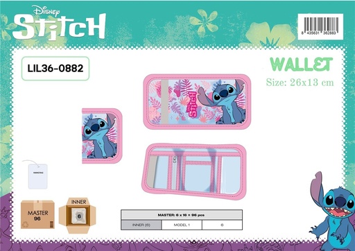 [972109] CARTERA STITCH GIRL