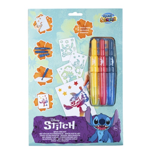 [863152] SET CANENCO AEROGRAFO LILO STITCH