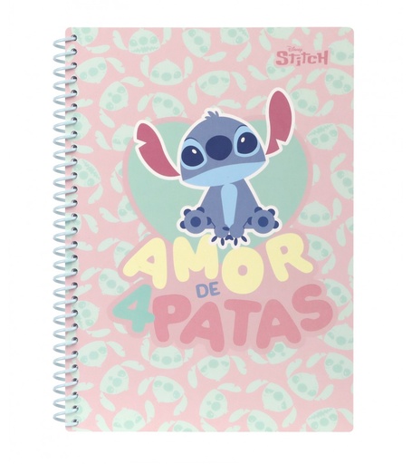 [972243] CUADERNO ESPIRAL B5 100H STITCH