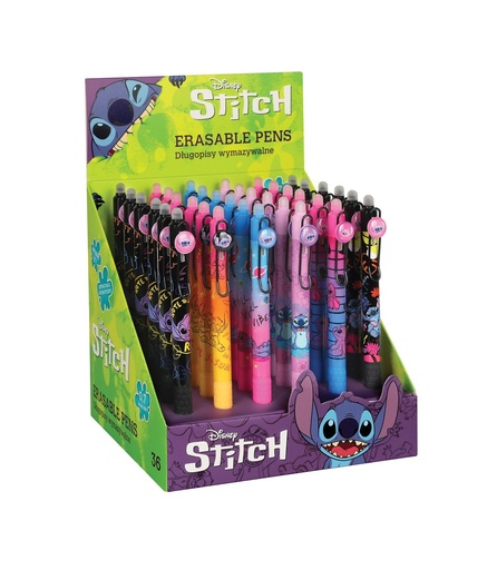 [972244] BOLIGRAFO BORRABLE STITCH BLACK